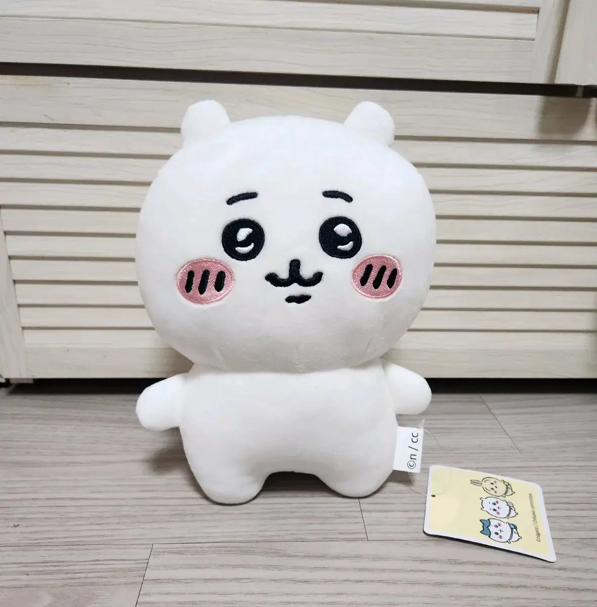 먼작귀 치이카와 나가노 봉제중형인형 흰곰 농담곰 새상품 25cm